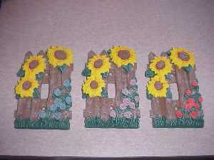 Beautiful Hand Painted Sunflower Switch Plates More inside!